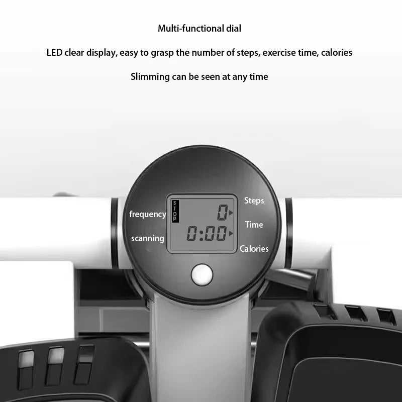 Mini Stepper de Fitness avec Bandes de Résistance : Brûlez des Calories Partout !